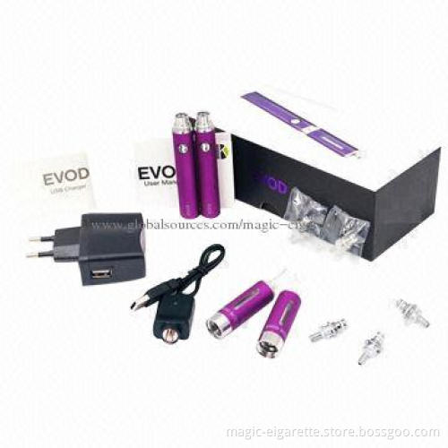 Evod Starter Kit with 650/900/1,100mAh Evod Battery from Purlife